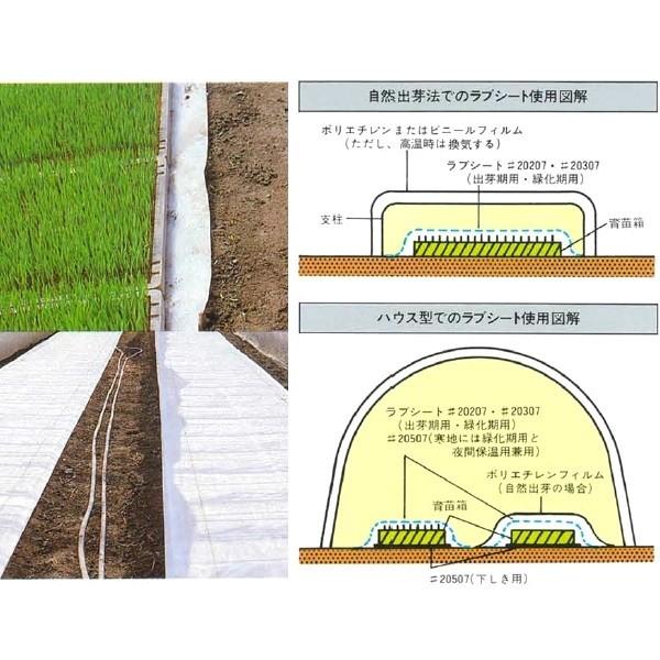 ラブシート　白　20307WTD　（厚み）0.13mm×（幅）210cm×（長さ）100m