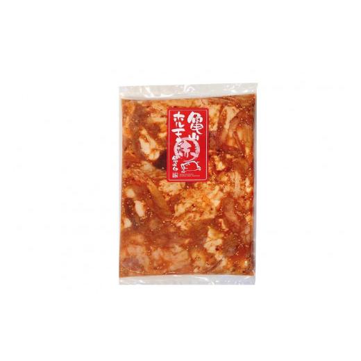 ふるさと納税 宮城県 気仙沼市 亀山印 気仙沼ホルモン ピリ辛味 500g×2 豚 生モツ 焼肉 冷凍 [気仙沼市物産振興協会 宮城県 気仙沼市 20562540]