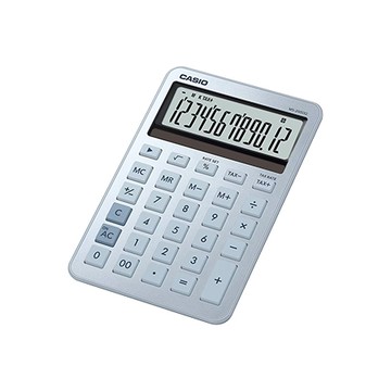 卡西歐CASIO計算機曜石系列mini桌上型/MS-200DQ-BU/冰藍色