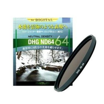 拍攝應用週邊 Marumi DHG ND64 82mm 多層鍍膜減光鏡(薄框) 減6格(公司貨)
