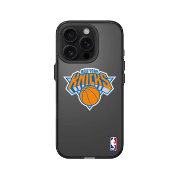 iPhone 16 Pro Clear (相機按鈕) 酷墨灰 - NBA - Logo-紐約尼克 New York Knicks