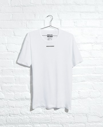 Kenneth Cole | Site Exclusive! Micro Influencer T-Shirt in White, Size: XXS