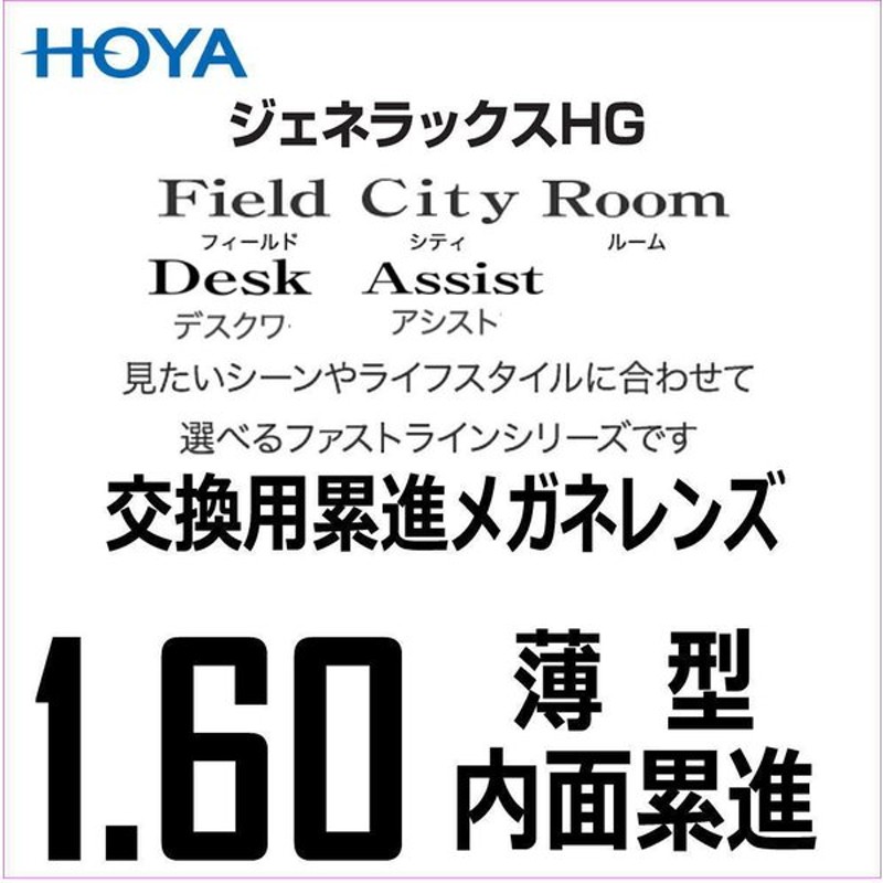 期間限定の激安セール 遠近両用レンズ 超薄型 1.67 HOYA GEF67ST ジェネラックスHG 2枚1組 メガネレンズ 傷に強いコート  紫外線カット fucoa.cl