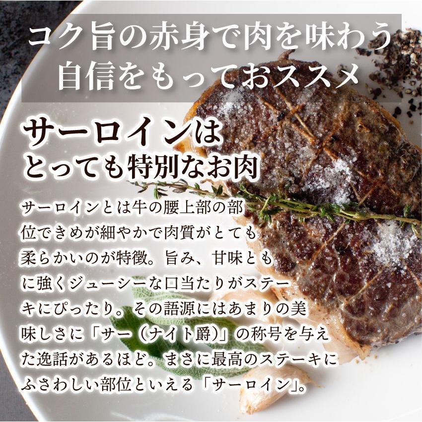 牛肉 肉 オージー サーロイン ステーキ リッチな 赤身 贅沢 ロース セット 厚切り 250g 2枚 グルメ お歳暮 ギフト 食品 プレゼント 女性 男性 お祝い 新生活