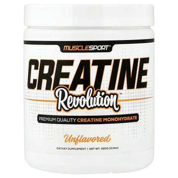 MuscleSport, Creatine Revolution™，原味，10.6 盎司（300 克）