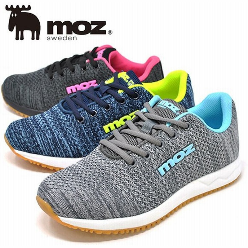 レディース カジュアル スニーカー 軽量 Moz モズ スウェーデン 6111 シューズ ローカット レースアップ 女性用 靴 通販 Lineポイント最大0 5 Get Lineショッピング