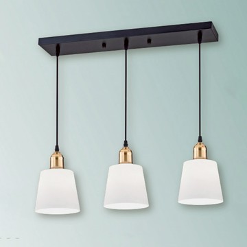 E27白玉玻璃餐吊燈 B69-13-61934