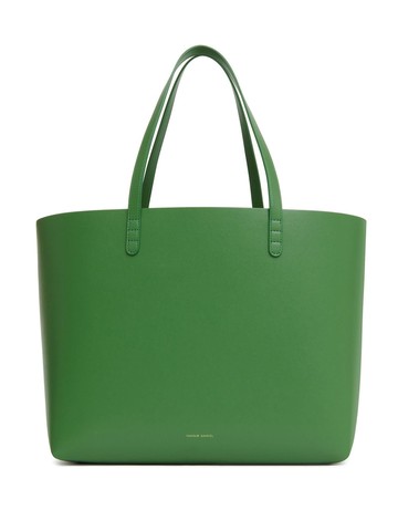 Mansur Gavriel - large leather tote bag - women - Calf Leather - One Size - Green