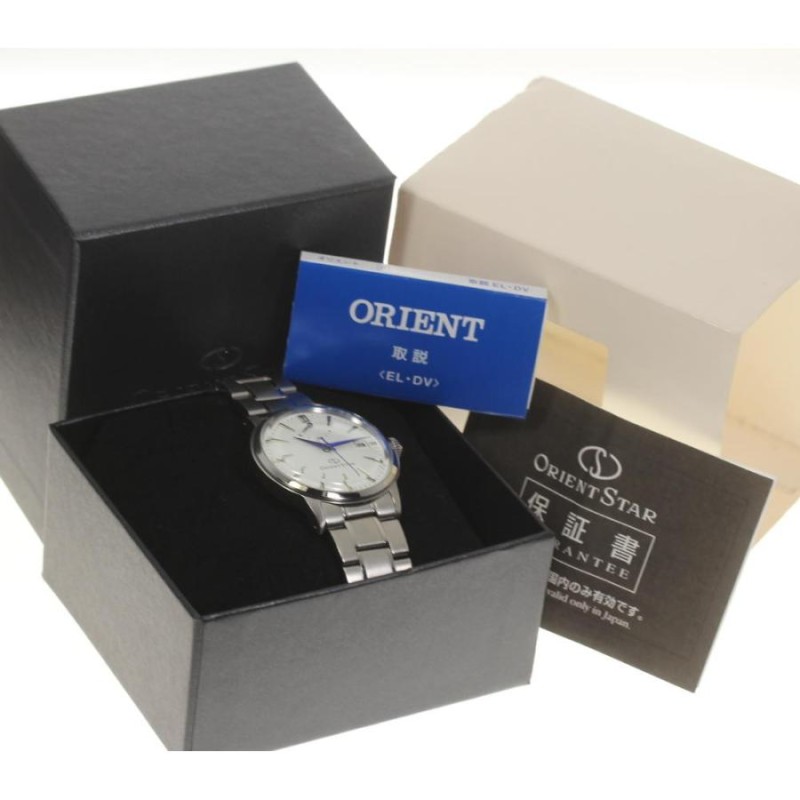 ☆良品【ORIENT】オリエント オリエントスター パワーリザーブ ...