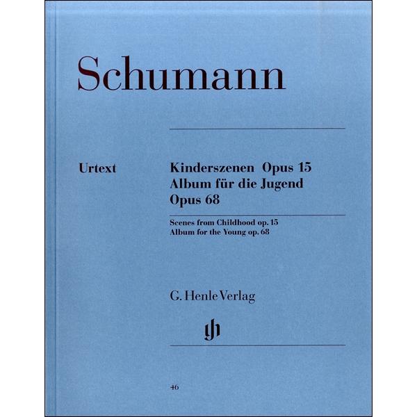 （４６）シューマン　子供の情景／ユーゲント・アルバム　（原典版／ヘンレ社）／（輸入　鍵盤楽器 ／2829100800468)