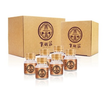送給窩心的你【京越莊】頂級海島冰糖燕窩6入寵愛分享組 (62ml/瓶) 食在好健康 送上真心祝福 喝出好氣色 營養補給 健康養生 寵愛你 送禮推薦
