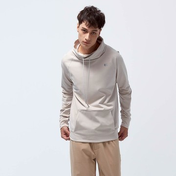 不可退換 /REBOOT-甦活交叉高領上衣-銀啡