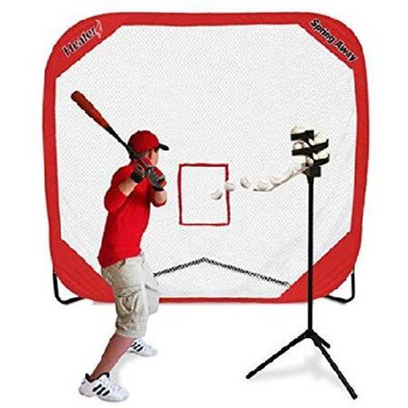 Heater Sports Big League Drop Toss ＆ Spring Away Pop-Up Net 並行