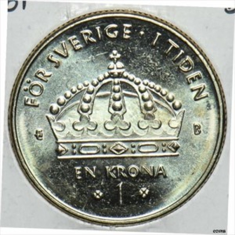 品質保証書付】 アンティークコイン NGC PCGS Sweden 2001 Krona BU