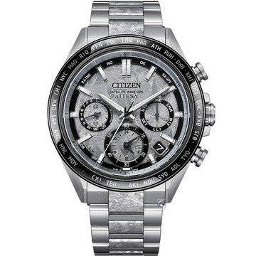 CITIZEN 星辰錶 ATTESA Platinum Shine GPS衛星對時 44.6MM CC4076-65A