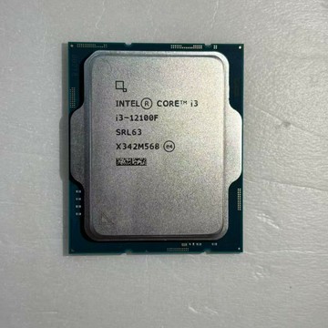 【12代四核】i3-12100F CPU 處理器 臺式機CPU 電腦CPU 散片 全新 1700針腳 高性能遊戲辦公 兼容H610/B660主板