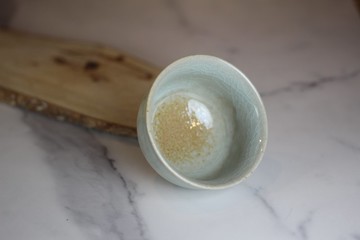 【沐春生活】100ml 草灰釉 手作茶杯 酒杯 陶作家施淑芬純手作