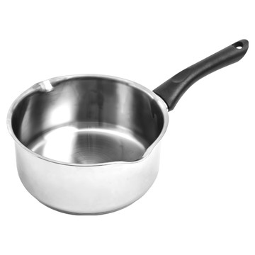 HOLA 和樂家居 時尚316不鏽鋼雪平鍋 35 x 18 x 8.5cm 716g  18cm  不鏽鋼 銀色  1個