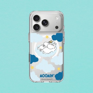 Clear MagSafe兼容 透明防摔磁吸手機殼∣姆明Moomin/雲上小戀曲