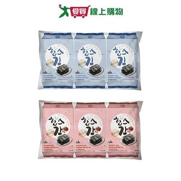 雋品HIBS岩燒海苔(原味/戀之梅)(3.2G*3包/袋)【愛買】