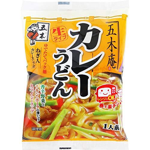 五木食品 五木庵カレーうどん 225g ×10個(電子レンジ調理可能)(常温保存商品)