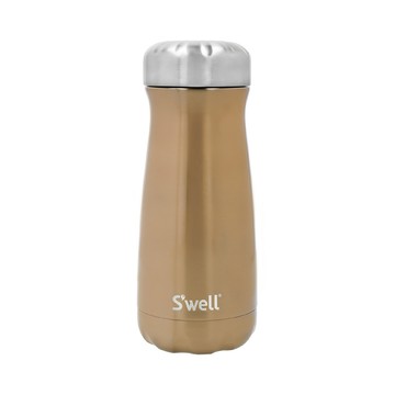 S'well 美國 Traveler不鏽鋼保溫瓶(香檳金470ml) / swell 保溫杯 保冷保冰杯 水壺 環保杯 隨行杯