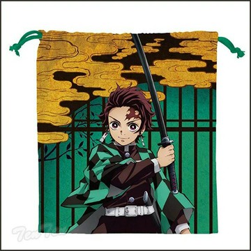 期間限定 鬼滅之刃 束口袋 竈門炭治郎  | 鬼滅之刃  竈門炭治郎 周邊 束口袋 袋子 鬼殺隊 | 日本必買 | 日本樂天熱銷