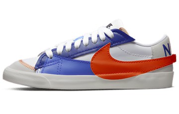 NIKE BLAZER LOW 77 JUMBO DEEP ROYAL SAFETY ORANGE