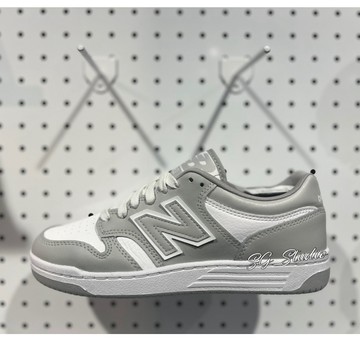 S.G NEW BALANCE 480 D楦 BB480LHI 百搭 灰白 皮革 休閒鞋 復古鞋 情侶 男女鞋 運動鞋