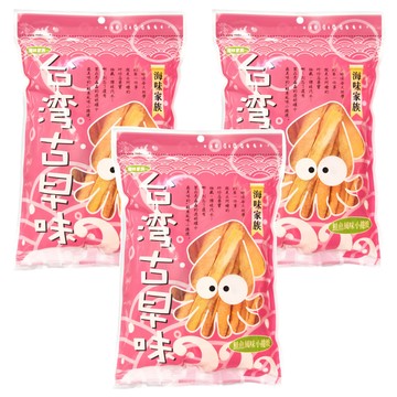 海味家族 鮭魚風味小捲燒  75g  3個