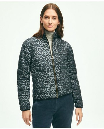 Brooks Brothers Women's Reversible Puffer Jacket | Black | Size Large
