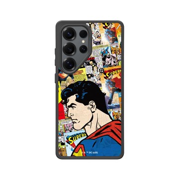 Galaxy S25 Ultra SolidSuit 黑 - Superman - Superman-漫畫風