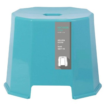 HOUSE 好室喵 超止滑PP椅 藍色  大  1個