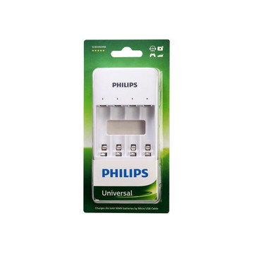 PHILIPS 飛利浦 USB鎳氫電池4槽充電器(1入)【小三美日】※禁空運 DS009921