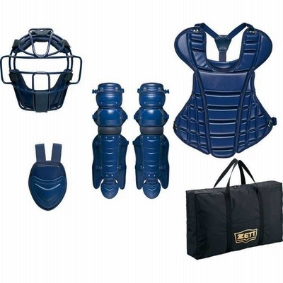 ミズノ 少年軟式野球 J.S.B.B キャッチャー 防具５点セット ブラック 