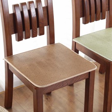 夏季透氣涼席椅子坐墊上班辦公室學生冰藤餐桌椅子墊夏天冰涼座墊