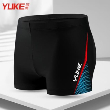 2025新款泳褲男防尷尬平角短褲男士泳衣速干寬松大碼專業游泳裝備