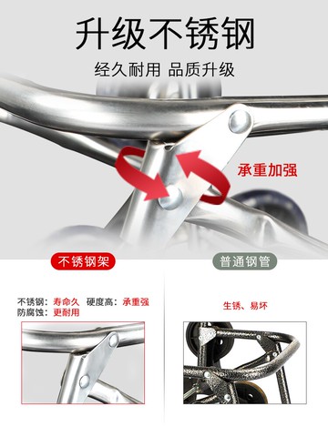 便攜購物車爬樓買菜手拉車拖車家用小推車行李車拉桿車折疊小拉車