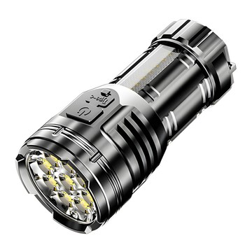手電筒 迷你拇指強光手電筒 8.6cm/59g 1500流明 尾部超強磁吸 充電款(G52)