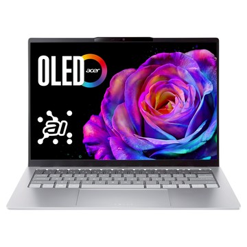 acer 宏碁 Swift Go 筆記型電腦 14吋 WUXGA 1920 x 1200 OLED 鏡面/Ultra 5 225H/Intel® ArcTM 130T GPU 原廠保固  銀色  512GB  32GB  Windows 11  SFG14-74-55TY