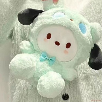 桃園出貨✨變身狗軟萌帕恰狗公仔娃娃玉桂狗玩偶毛絨玩具抱枕送女孩生日禮物