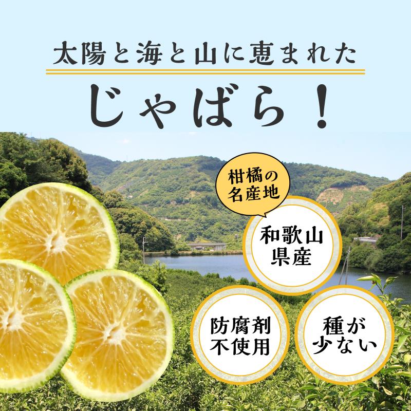広川町じゃばら組合が栽培した 柑橘じゃばら ジャバラ  (10kg入り）