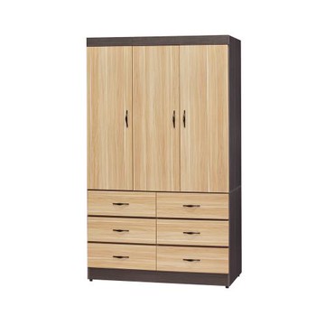 【唯熙傢俱】黛兒4x7尺衣櫃