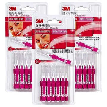 3M 護牙牙間刷I型 IBT07-12D SSS  0.7mm  12支  3組