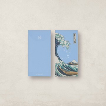 【萬用袋】葛飾北齋・ 神奈川沖浪裏 水みず | 紅包袋 | 6入