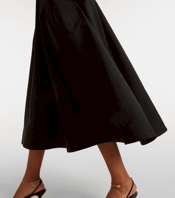 Rebecca Vallance Charaya bow-detail halterneck midi dress