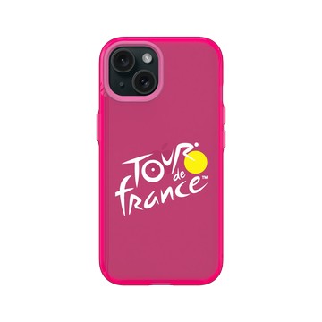 iPhone 15 Clear 粉漾桃 - Le Tour de France - TDF Logo