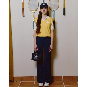 Piv'vee 燈芯絨靴型喇叭褲 (共兩色) - 黑色-M