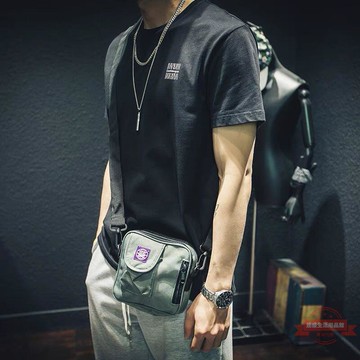 【打底短T】【美式短T】型男短袖阿美卡嘰短Toversize短T新款純棉男士短袖t恤男夏季男裝休閒ins潮流百搭