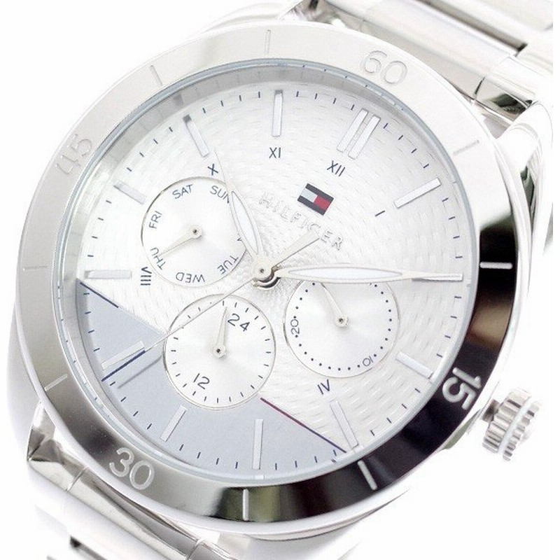 腕時計 メンズ トミーヒルフィガー Tommy Hilfiger 腕時計 メンズ クォーツ シルバー ステンレス ケース ステンレス ベルト 通販 Lineポイント最大0 5 Get Lineショッピング